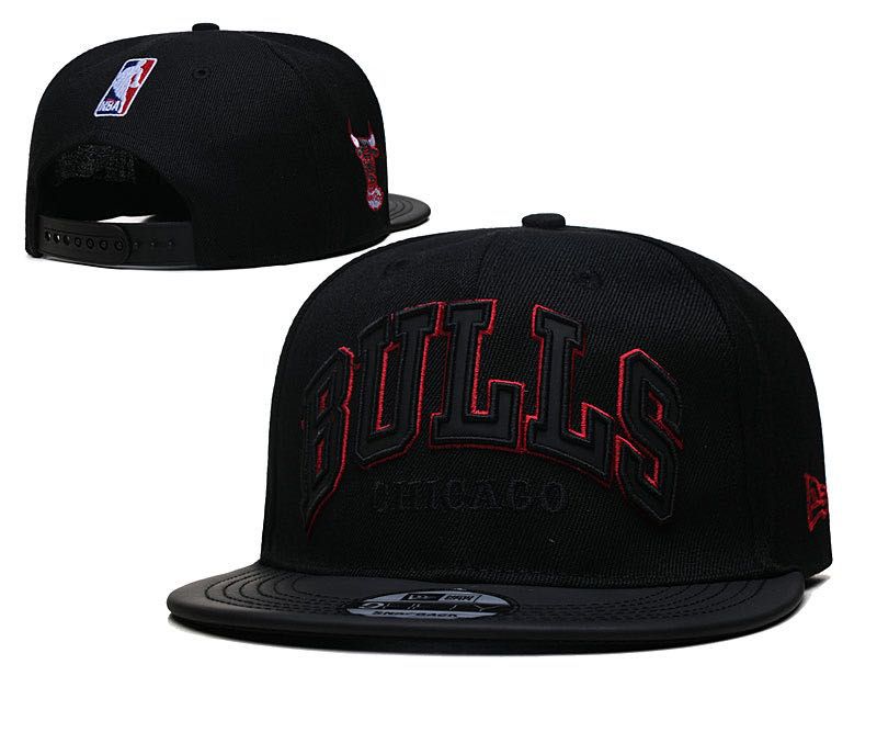 2022 NBA Chicago Bulls Hat TX 09021